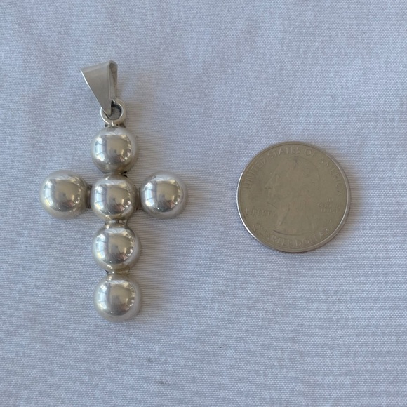 Silver 925 Pendant for Choker or Chain - Picture 2 of 4